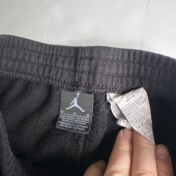Jordan Black and Red Logo Athletic Jogger - Medium - Picture 6 of 6